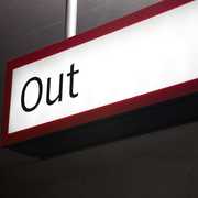 The Obligatory Shot of Backlit Signage